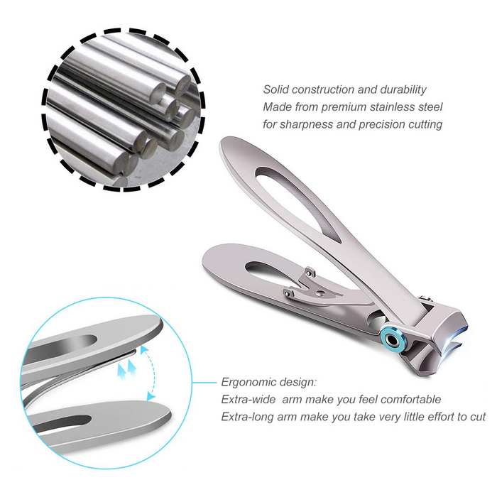 Kềm cắt móng -  Nail Clipper Professional Stainless Steel Finger Toe nail clippers made with high carbon steel
