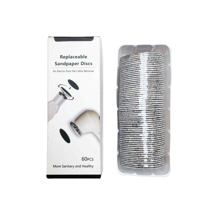 Replaceable Sandpaper Discs – 60PCS Set