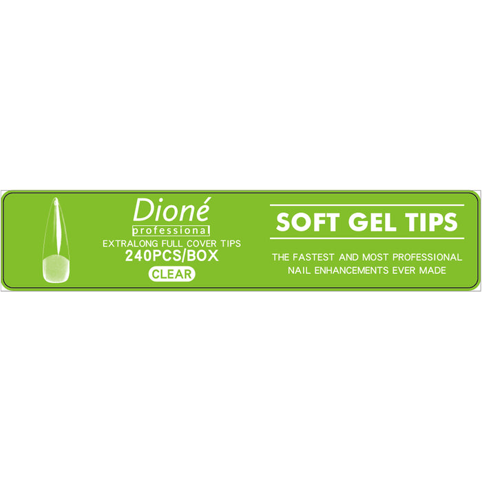 Soft Gel Tip Stiletto (Extra Long)- G
