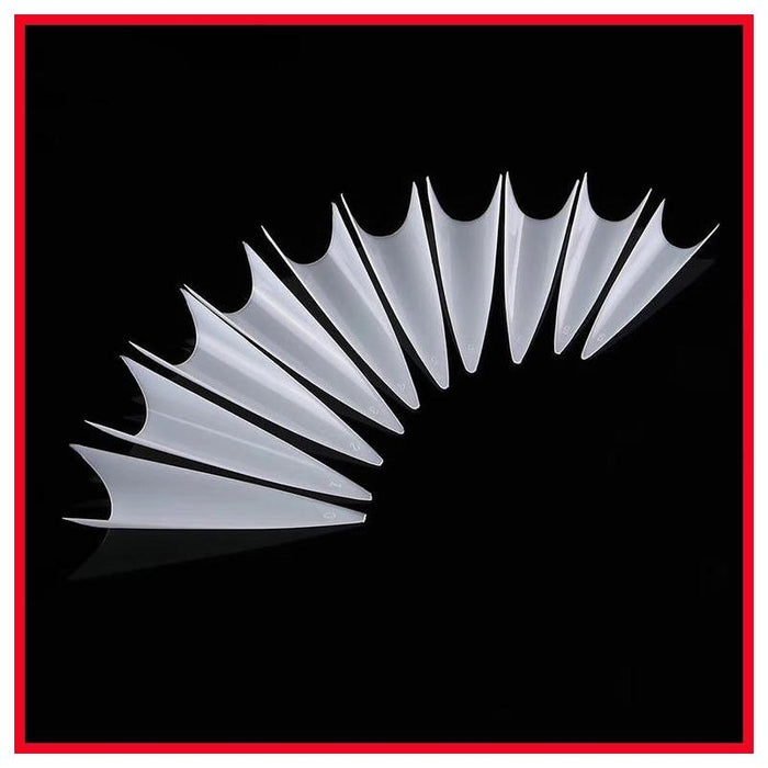 Stiletto Nail Tips - 600pcs/bag