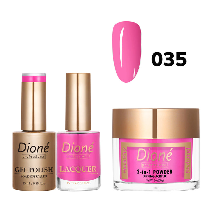 Dioné Matching 3 in 1 - Complete Set of 162 Luxury Colors