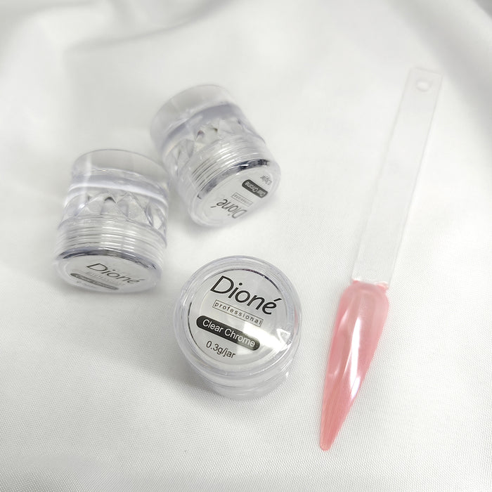 Clear Chrome Mirror Powder