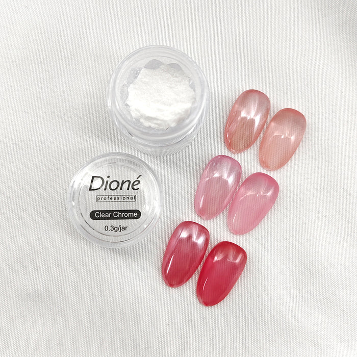 Clear Chrome Mirror Powder
