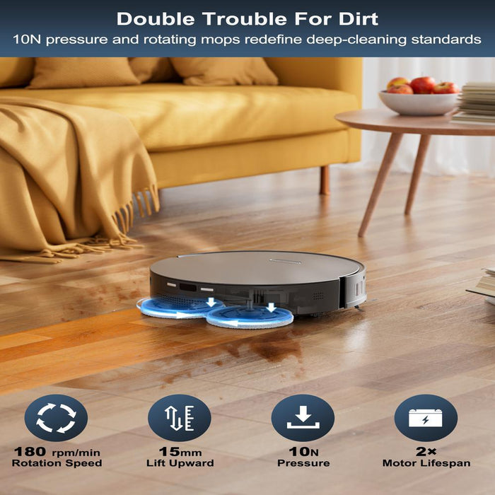 ROBOT LAU NHÀ - VỪA HÚT BỤI VỪA LAU