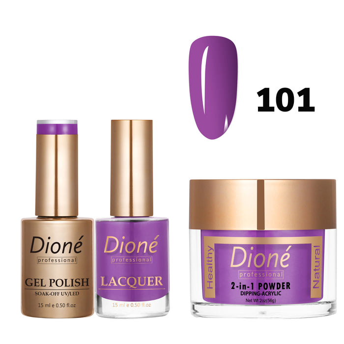 Dioné Matching 3 in 1 - Complete Set of 162 Luxury Colors