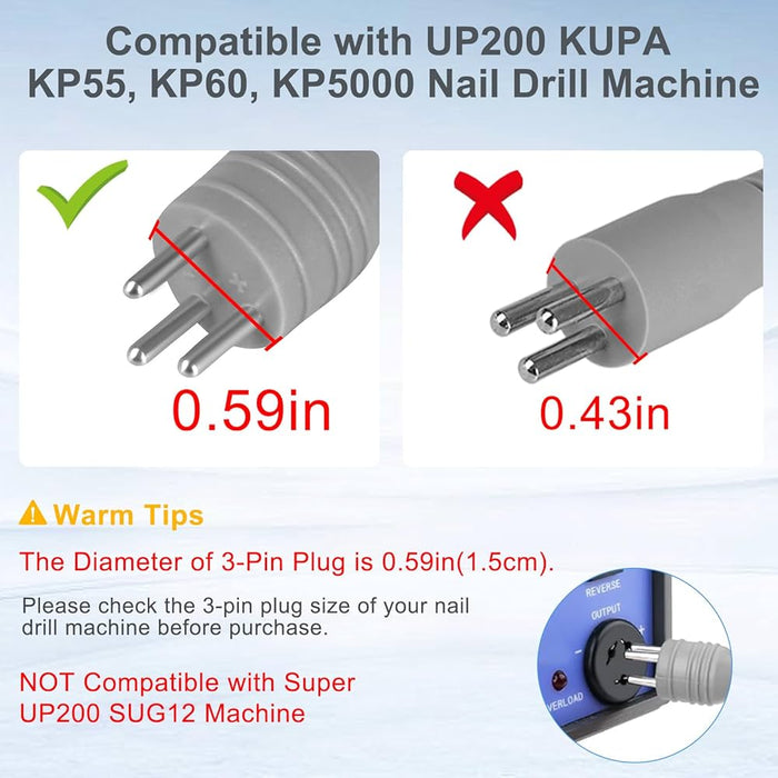 Hand piece Replacement for UP200, MANI PRO