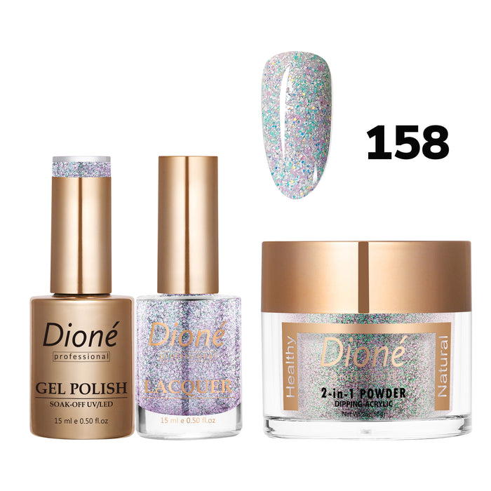 18 Color Matching 3 in 1 - Glitter and Shine Collection (Color 145-162)