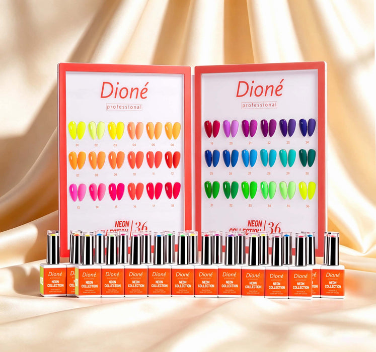 DIONÉ PROFESSIONAL NEON
COLLECTION (36 COLORS)