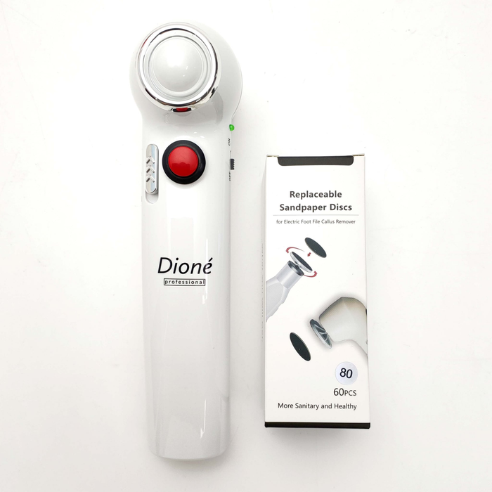 Cordless Rechargeable Callus Remover With Sandpaper - 60W