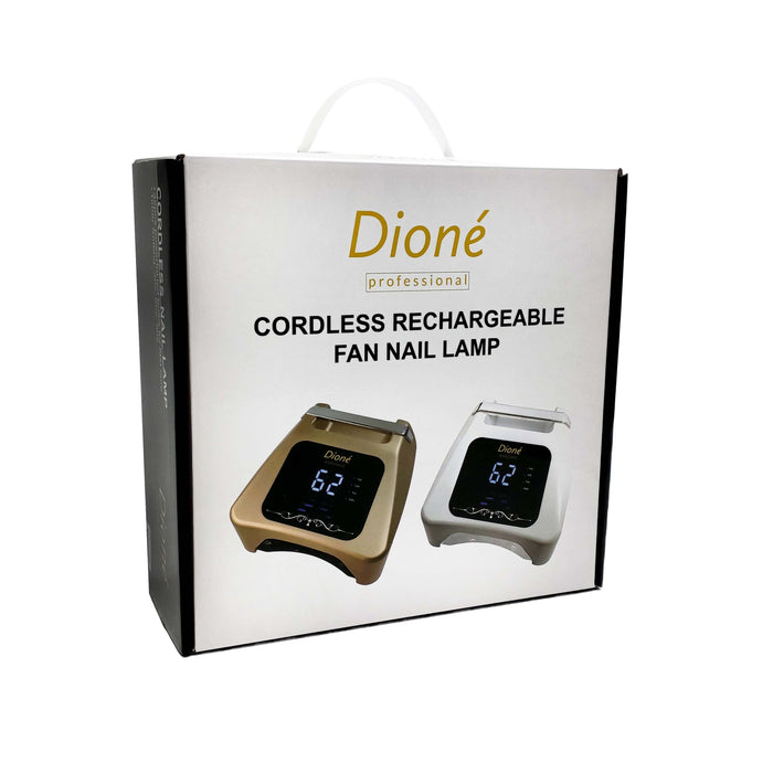 Dioné Lamp 72W - Cordless Lamp Curing Gel with Built-in Fan