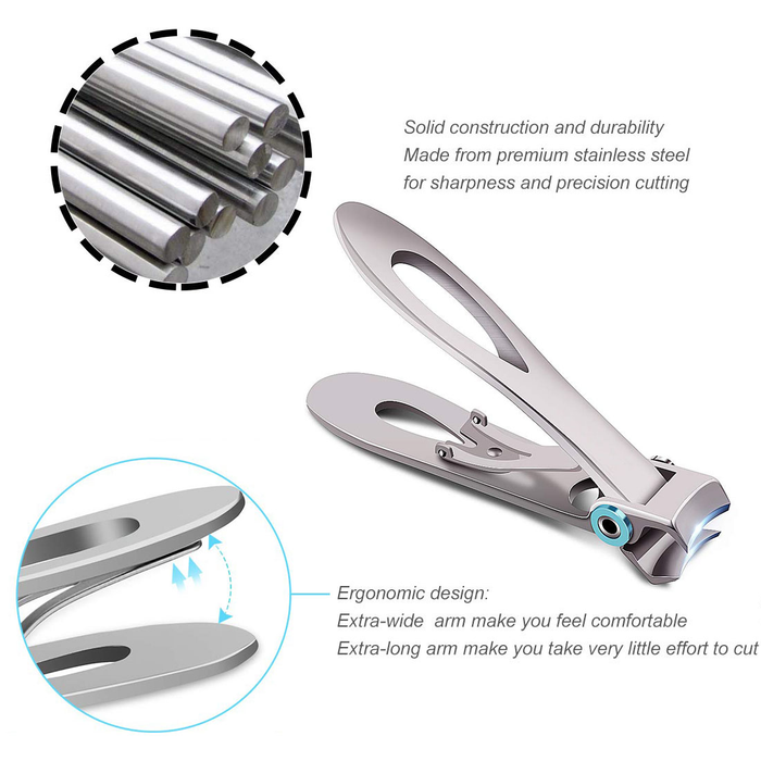 Kềm cắt móng -  Nail Clipper Professional Stainless Steel Finger Toe nail clippers made with high carbon steel
