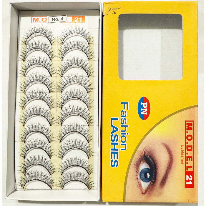 Model 21 False Eyelashes are handmade - 10 Pairs of Eyelashes