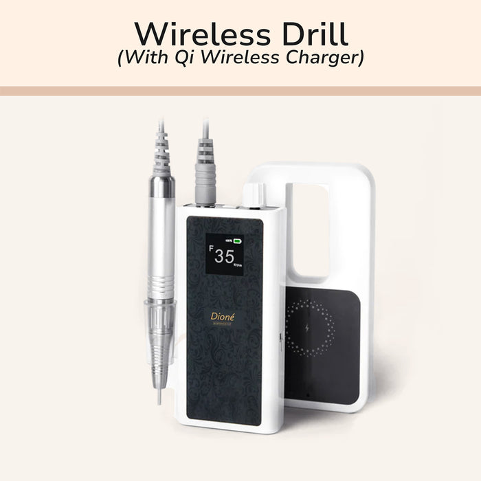 Dioné - Wireless Drill (With Qi Wireless Charger)