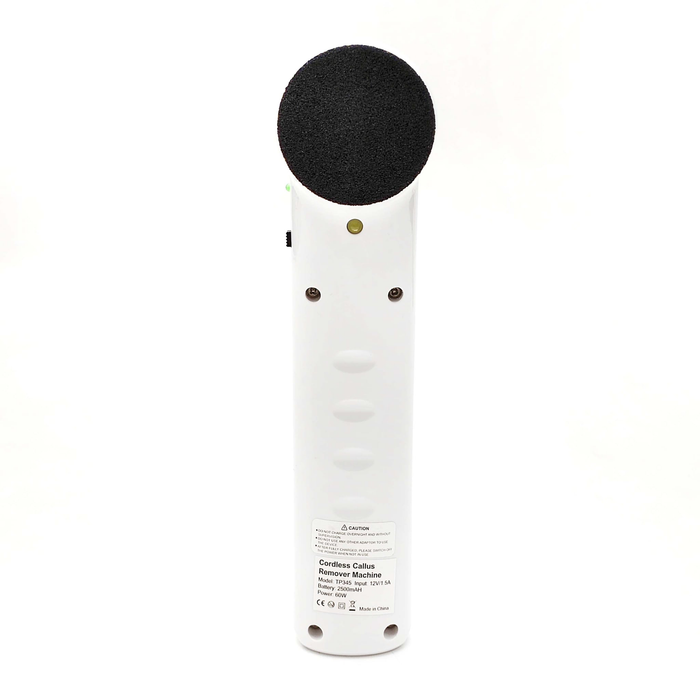 Cordless Rechargeable Callus Remover With Sandpaper - 60W