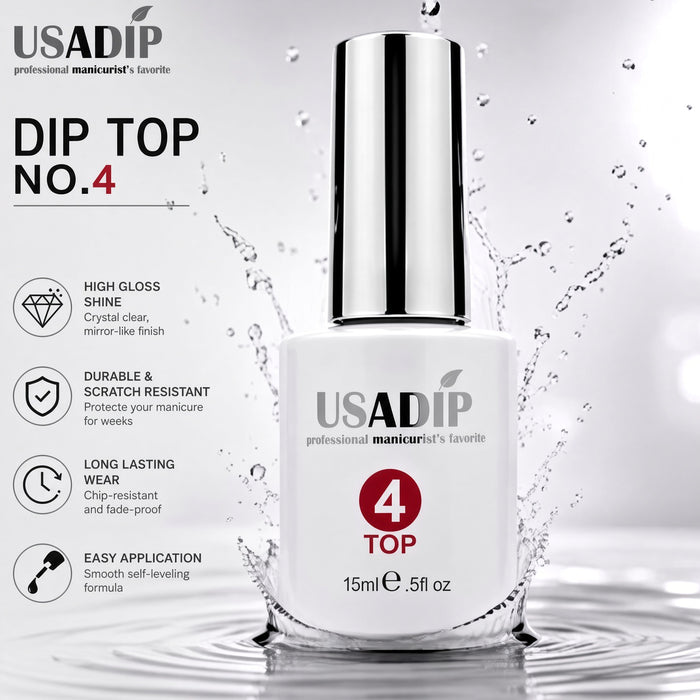 USADIP Liquid Top #4: Super Shiny Topcoat