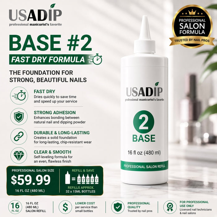 USADIP Liquid Base #2 Refill - 16 fl oz (480 ml)