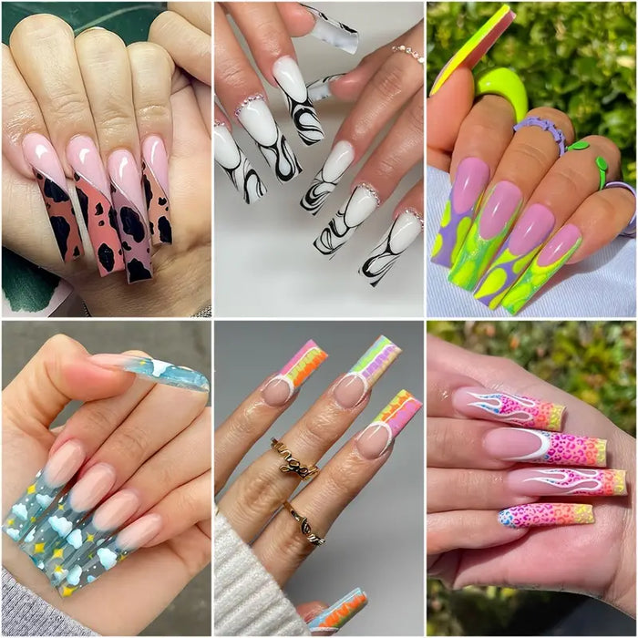 Square Nail Tips XXL