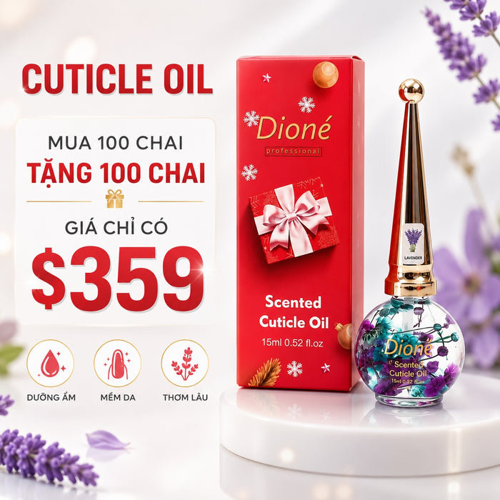 Cuticle Oil - 0.5oz (15ml) - Mua 100 chai tặng 100 chai