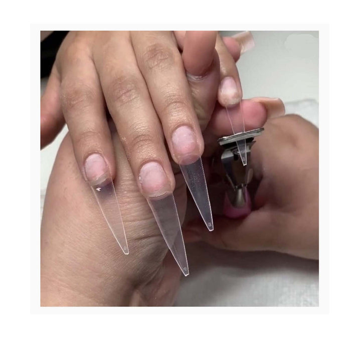 500 Long Full Cover Stiletto Nail Tips Almond Acrylic Long Ballerina Shaped  Nails For Nailing Art 220716 From Huan07, $10.25 | DHgate.Com