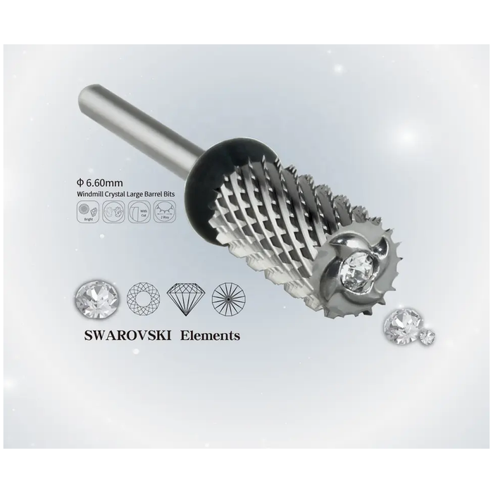 Crystal Large Barrel Bit